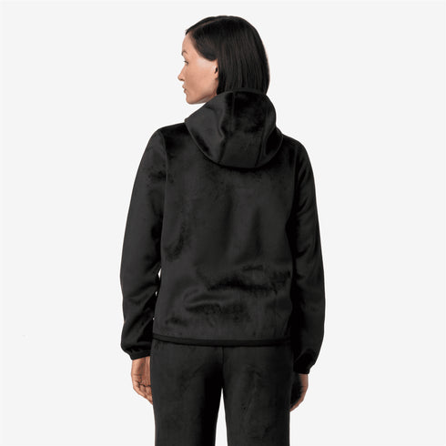 K - Way Felpa con zip Felpa Donna LILY VELOUR POLAR REVERSIBLE 5 - Francavilla Moda